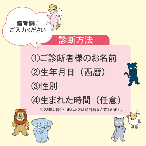 個性心理學 Animalogie「個性診断カルテ」【食学・くらし】 | 七田式公式通販